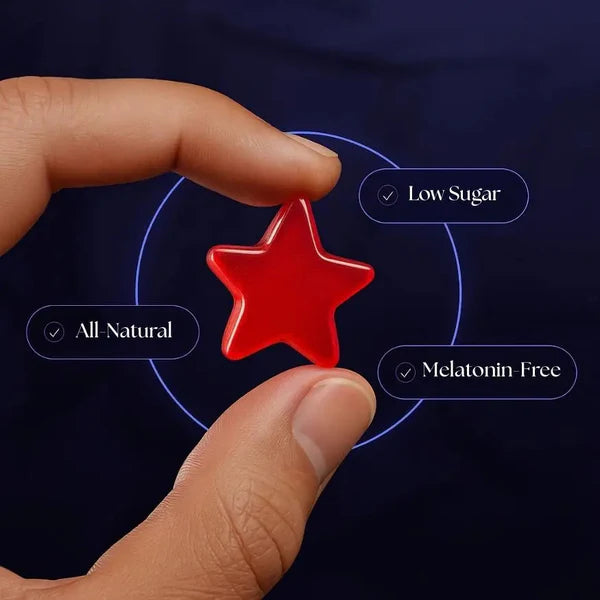 LullaBites by Nightrise – Melatonin-Free Sleep Gummies